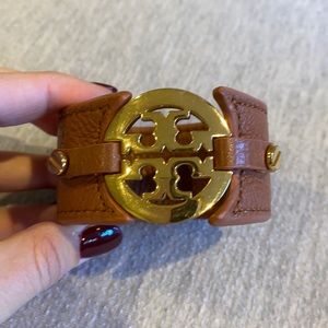 Tory Burch Leather Cuff